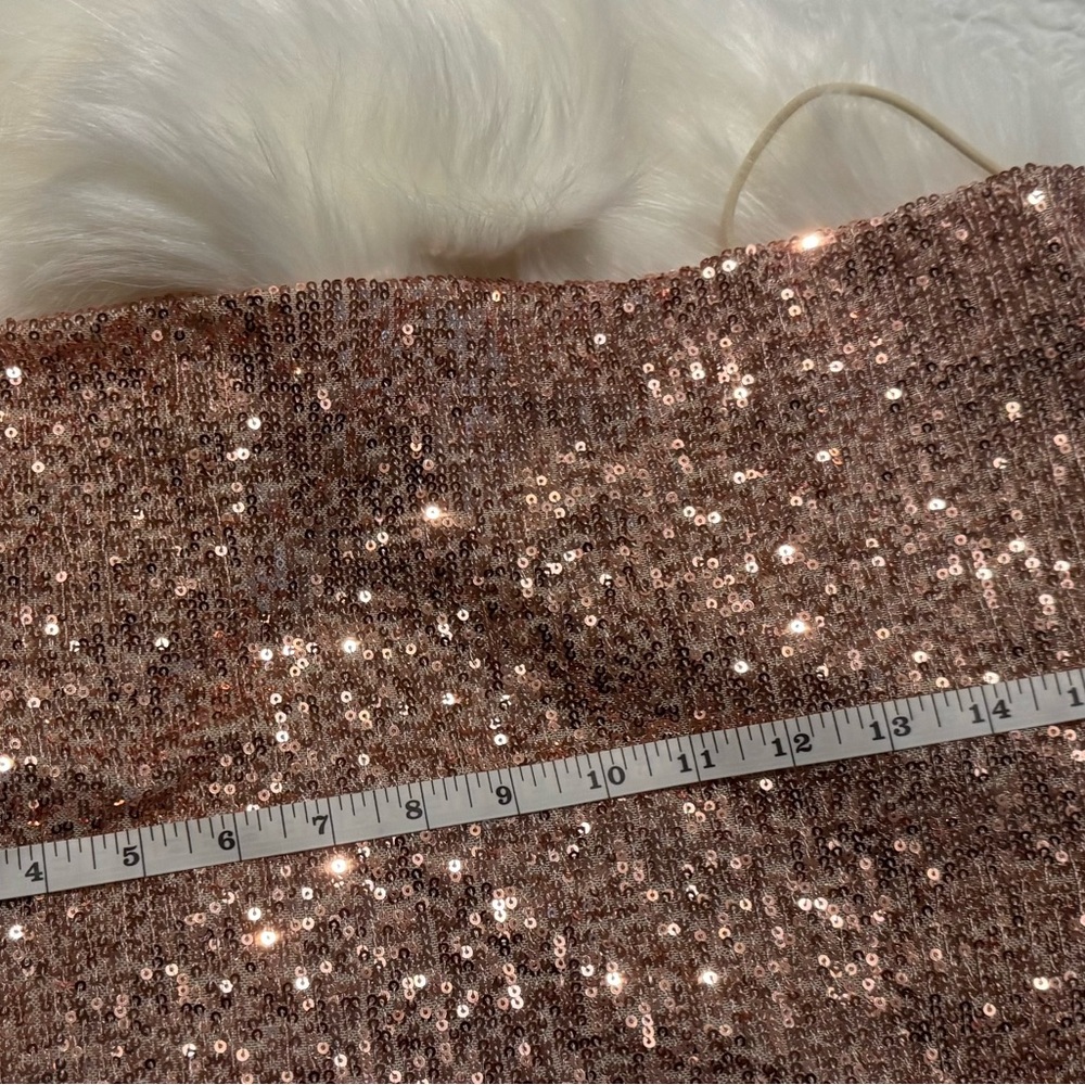 Elegant blouse with shiny sequins, size L - Picture 10 of 11